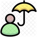 Umbrella User Protection Icon