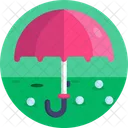 Golf Umbrella Golfing Icon