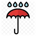 Umbrella Water Nature Icon