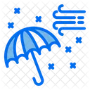 Umbrella Autumn Air Icon