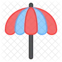 Umbrella Canopy Sunshade Icon