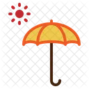 Umbrella Sun Summer Hot Uv Weather Summer Icon