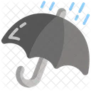 Umbrella Rain Winter Season Icon