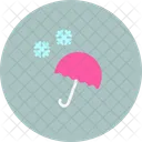 Umbrella Snow Snowfall Icon