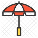 Umbrella Protection Sun Icon