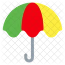 Umbrella Beach Vacation Icon