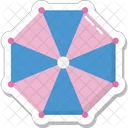 Umbrella Canopy Sunshade Icon