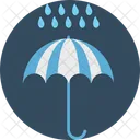 Umbrella Rain Protection Insurance Icon