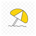 Holiday Vector Umbrella Icon