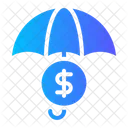 Umbrella Insurance Business Icon