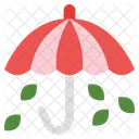 Umbrella Autumn Drop Icon