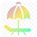 Umbrella Summer Beach Icon
