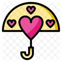Umbrella Love Party Icon