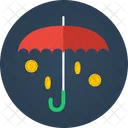 Umbrella Coins  Icon