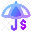 Umbrella-dollar  Icon