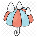 Umbrella Canopy Sunshade Icon