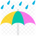 Weather Umbrella Rain Icon