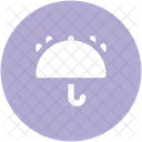 Umbrella Parasol Raindrops Icon