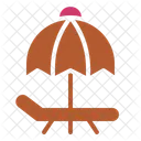 Umbrella Summer Beach Icon