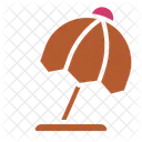 Umbrella Summer Beach Icon