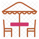 Umbrella Summer Beach Icon