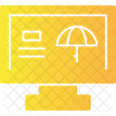 Umbrella Parasol Shelter Icon