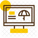 Umbrella Parasol Shelter Icon