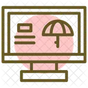 Umbrella Parasol Shelter Icon