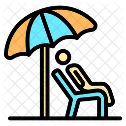 Umbrella pool  Icon