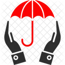 Umbrella Protection  Icon