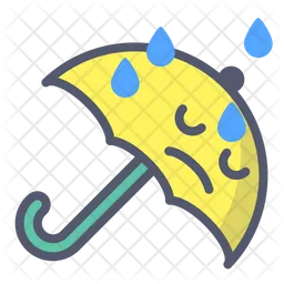 Umbrella rain  Icon