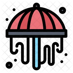 Umbrella Shower  Icon