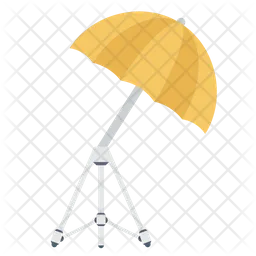 Umbrella Tripod  Icon