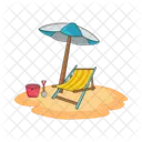 Beach Sea Ocean Icon