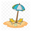 Beach Sea Ocean Icon