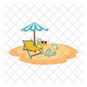 Beach Sea Ocean Icon