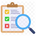 Umfrage Audit Fragebogen Symbol