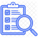 Umfrage Audit Fragebogen Symbol