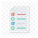 Umfrage Dokument Checkliste Symbol