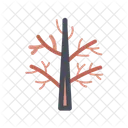 Gefällter Baum  Symbol