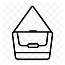 Umhangetasche Symbol