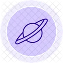 Satellit Weltraum Umlaufbahn Symbol