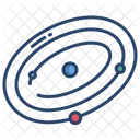 Umlaufbahn Sonnensystem Symbol