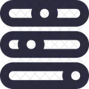 Umschalten Schaltflache Optimierungen Symbol