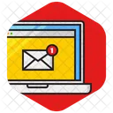 Umschlag Alarm E Mail Icon