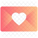 Umschlag Herz Liebe Icon