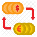 Austausch Geld Finanzen Symbol