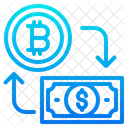 Bitcoin Kryptowahrung Geld Symbol