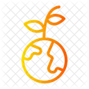 Umwelt sparen  Symbol