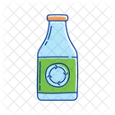 Umweltfreundliche Flasche  Symbol